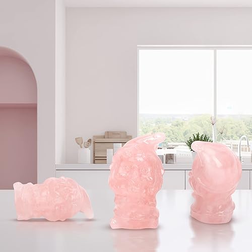 Miniatura 6 de Polvo de cristal curativo 2022 para decoración de meditación de Navidad regalo de piedra familiar adorno de Papá Noel estatua de cristal y piedra de