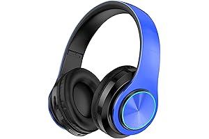 Wireless Bluetooth Headphones with SD Card Slot for School