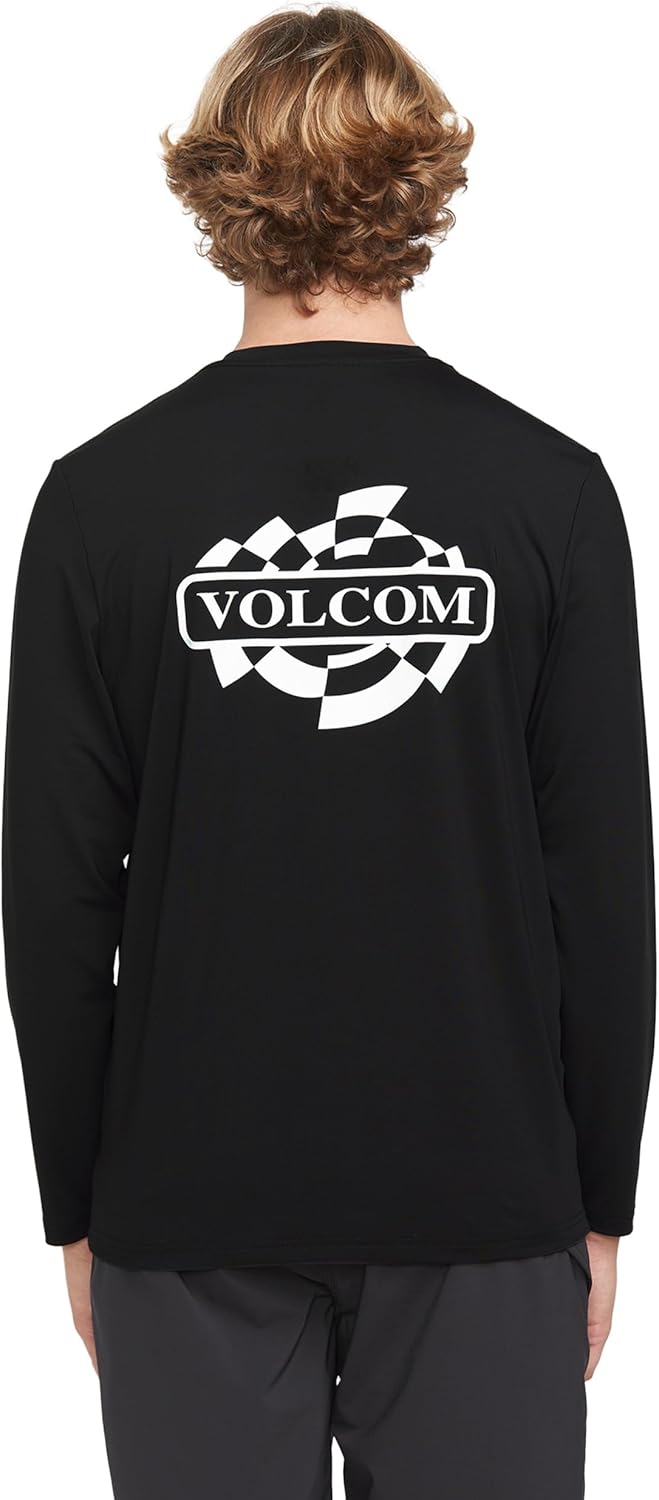 Volcom Men's Standard Taunt UPF 50+ Long Sleeve Loose Fit Rashguard