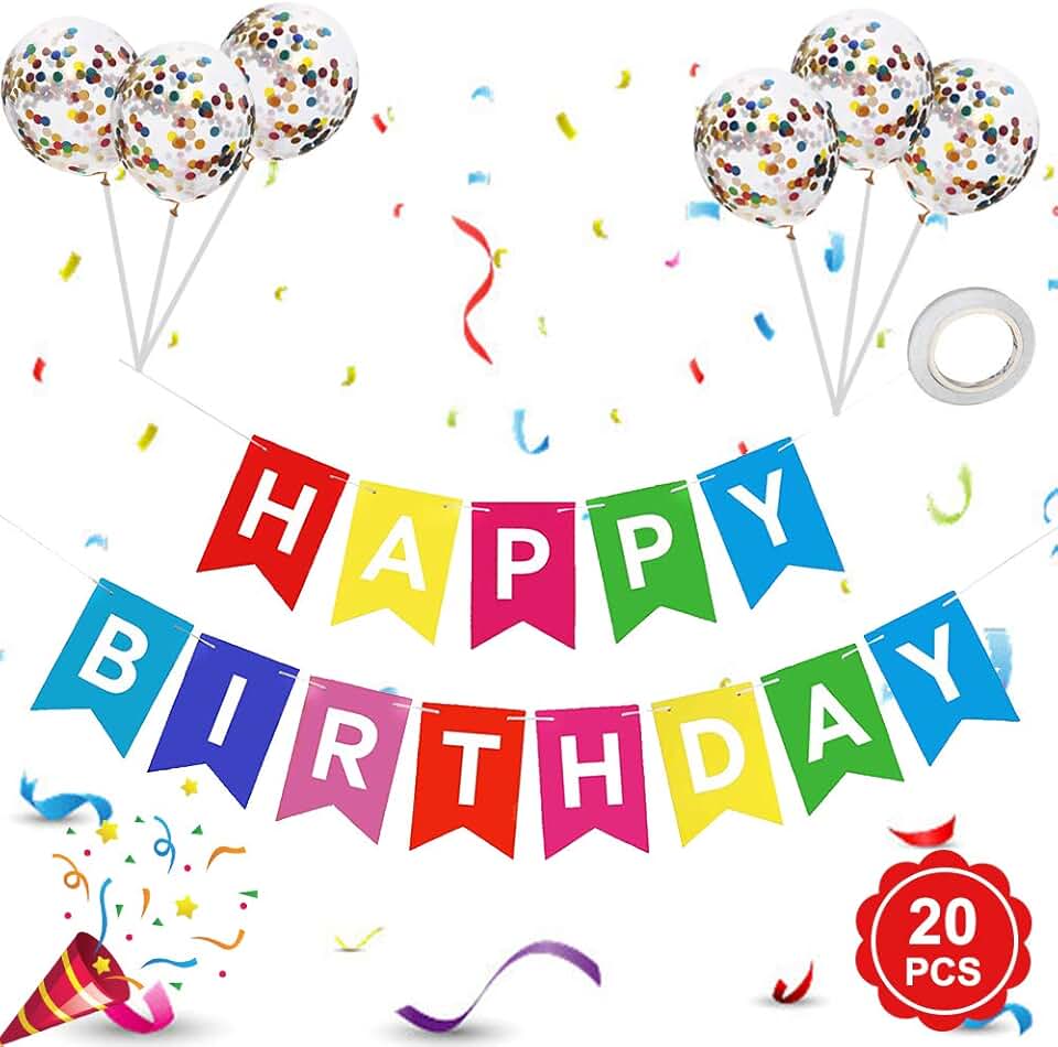 Amazon.co.uk birthday banners