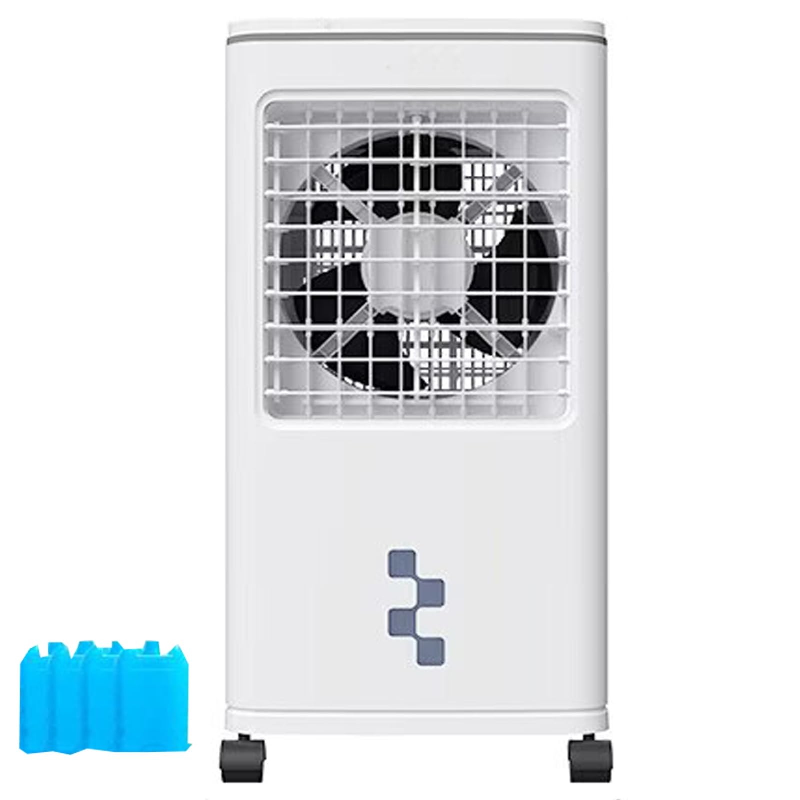 Swamp Cooler, 2.64 Gal Water Tank 7H Timer Mobile Evaporative Air Cooler
