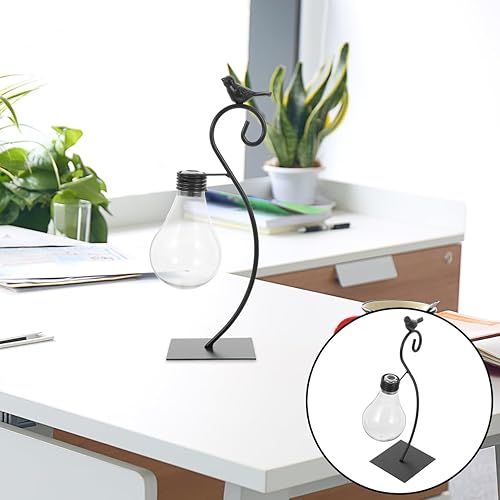 Miniatura 6 de Healifty Maceta de plástico para plantas hidropónicas, terrario, maceta decorativa de cerámica para cualquier ocasión, fácil de hacer y divertida de