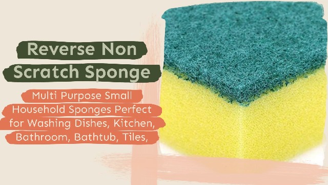 A1SONIC® Pack Of 10 Sponge Scourer Washing Up Sponges (10 - View #3