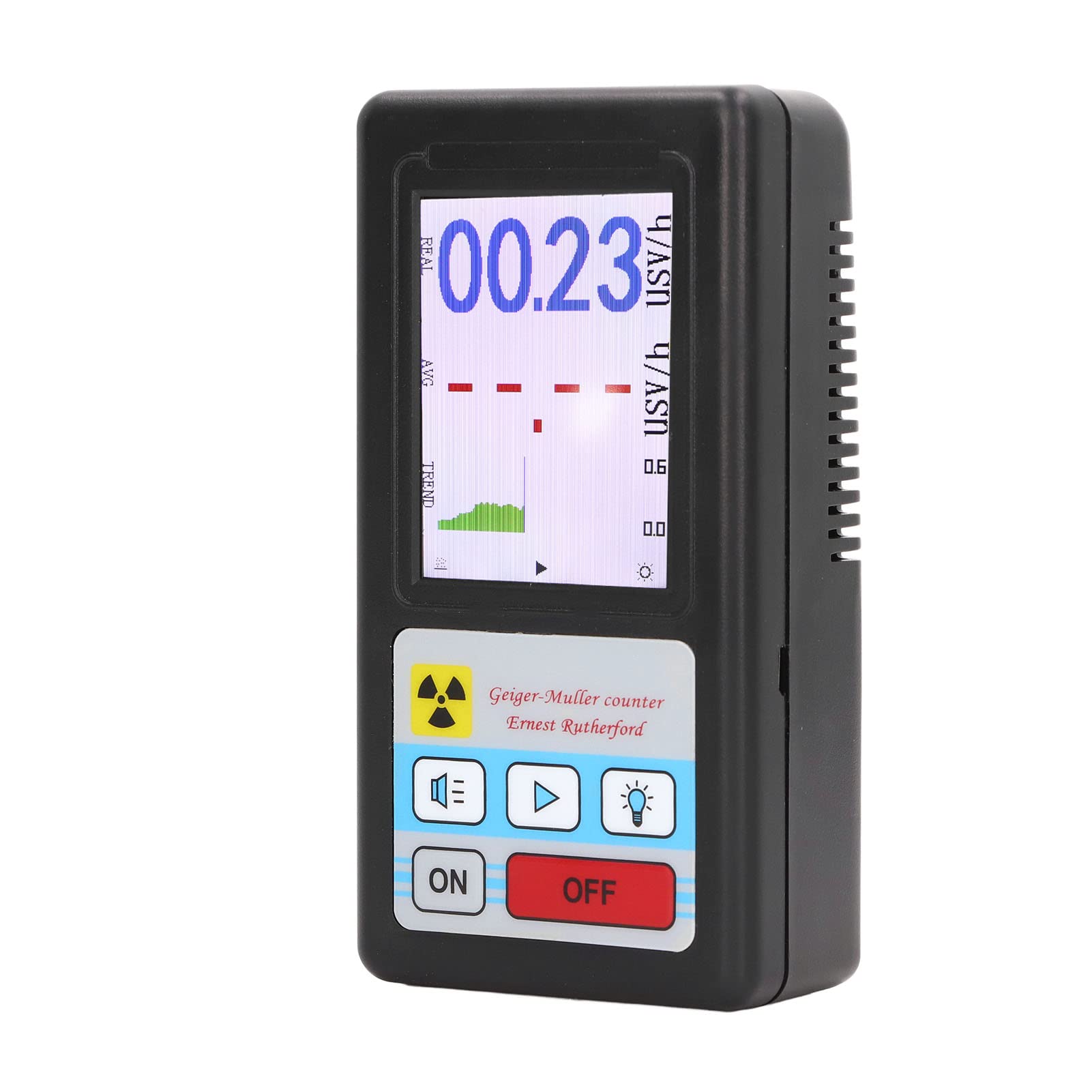 BR6 Nuclear Radiation, Detector Counter Dosage Alarm ABS EMF Meters Device Dosimeter Monitor Meter BR 6 Inherent Error 10