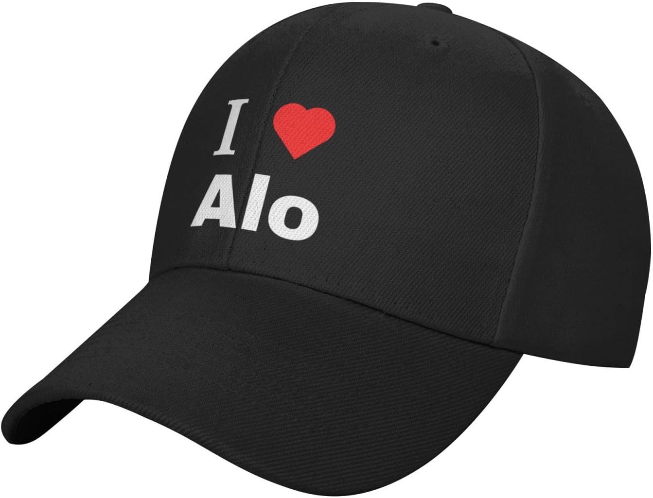 I Love Alo Baseball Cap for Men Women Hat Adjustable Solid Color Trucker Hats