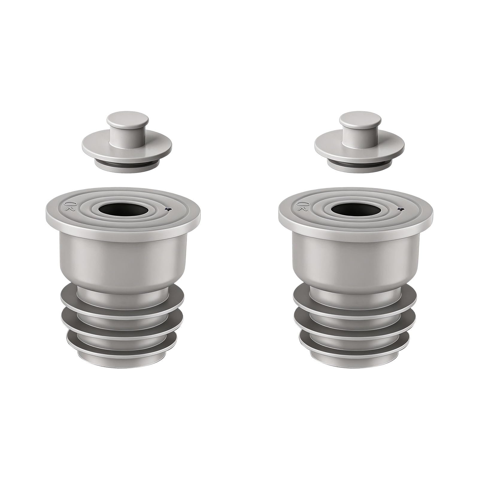 Silicone Double Use Pipe Stopper for Bathtubs and Sink Drain Protections Double Purpose Drain Lid
