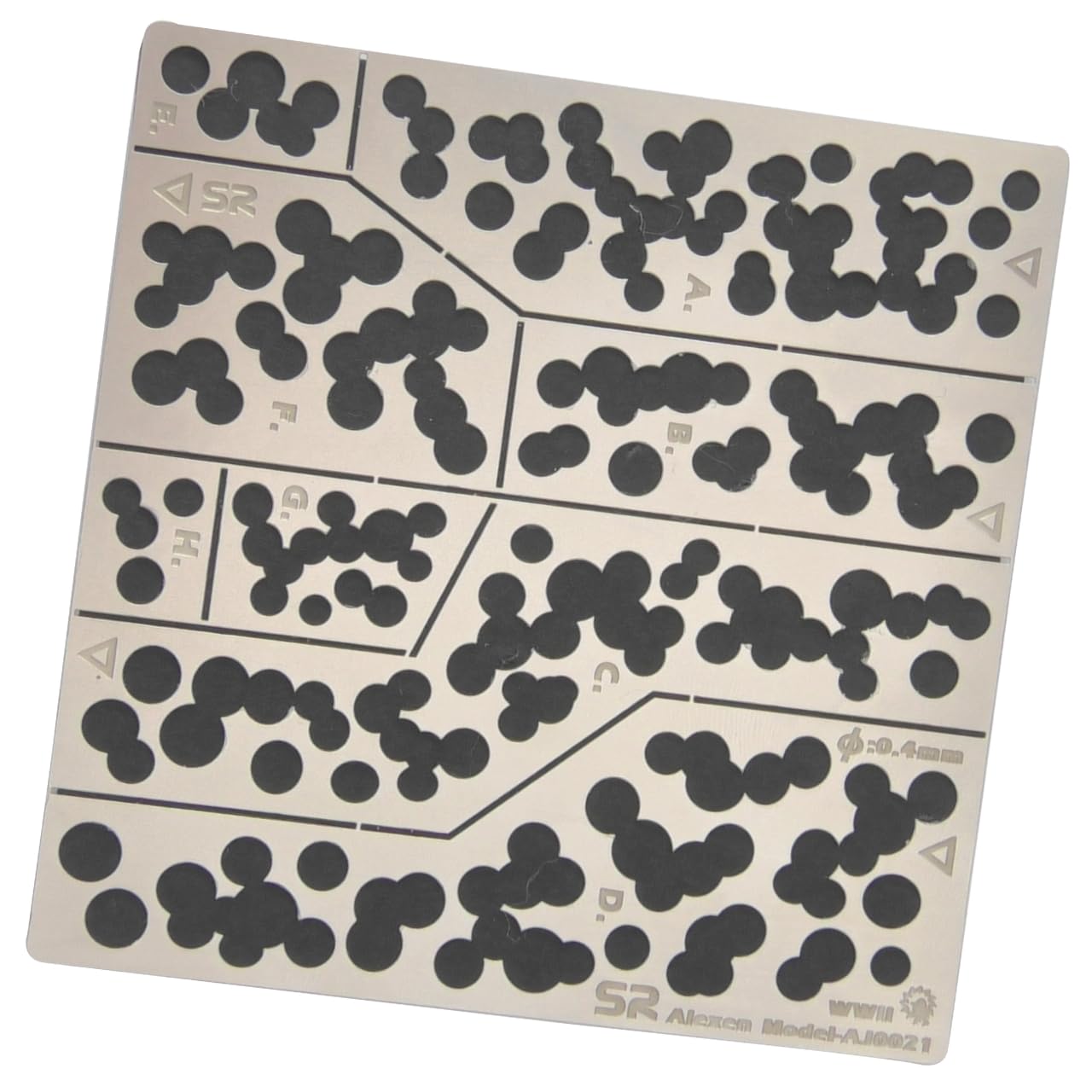 Amazon.co.jp: UME-STAR 塗装 テンプレート プラモデル 迷彩 WWII