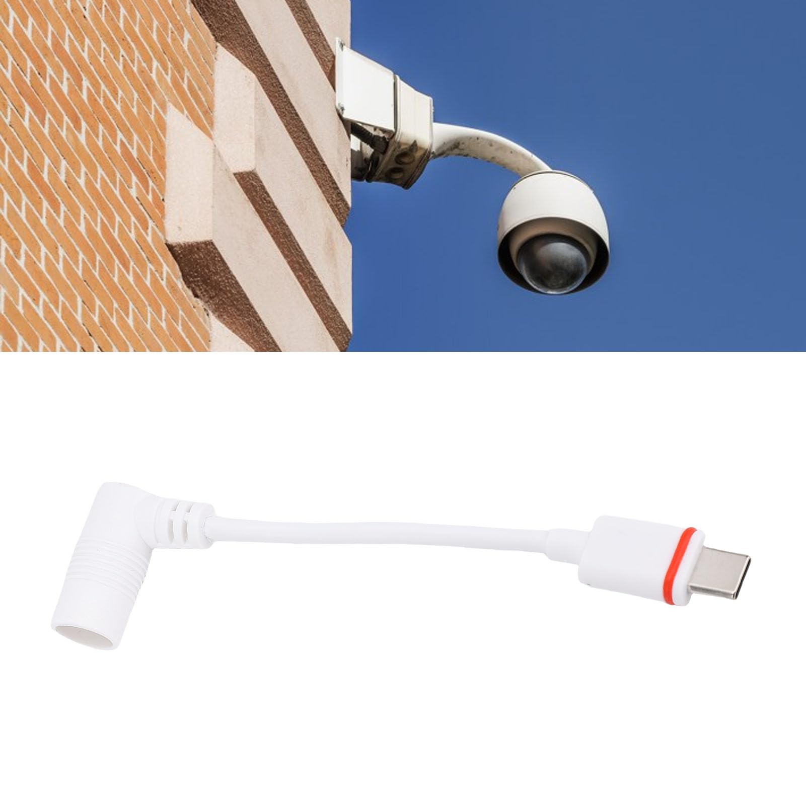 Adattatore Da Spina Cilindrica A USB-C Per Pannelli Solari E Fotocamere – Set Da 2 Pezzi – Collegamento Stabile Per Dispositivi Di Sorveglianza E Camper - 2