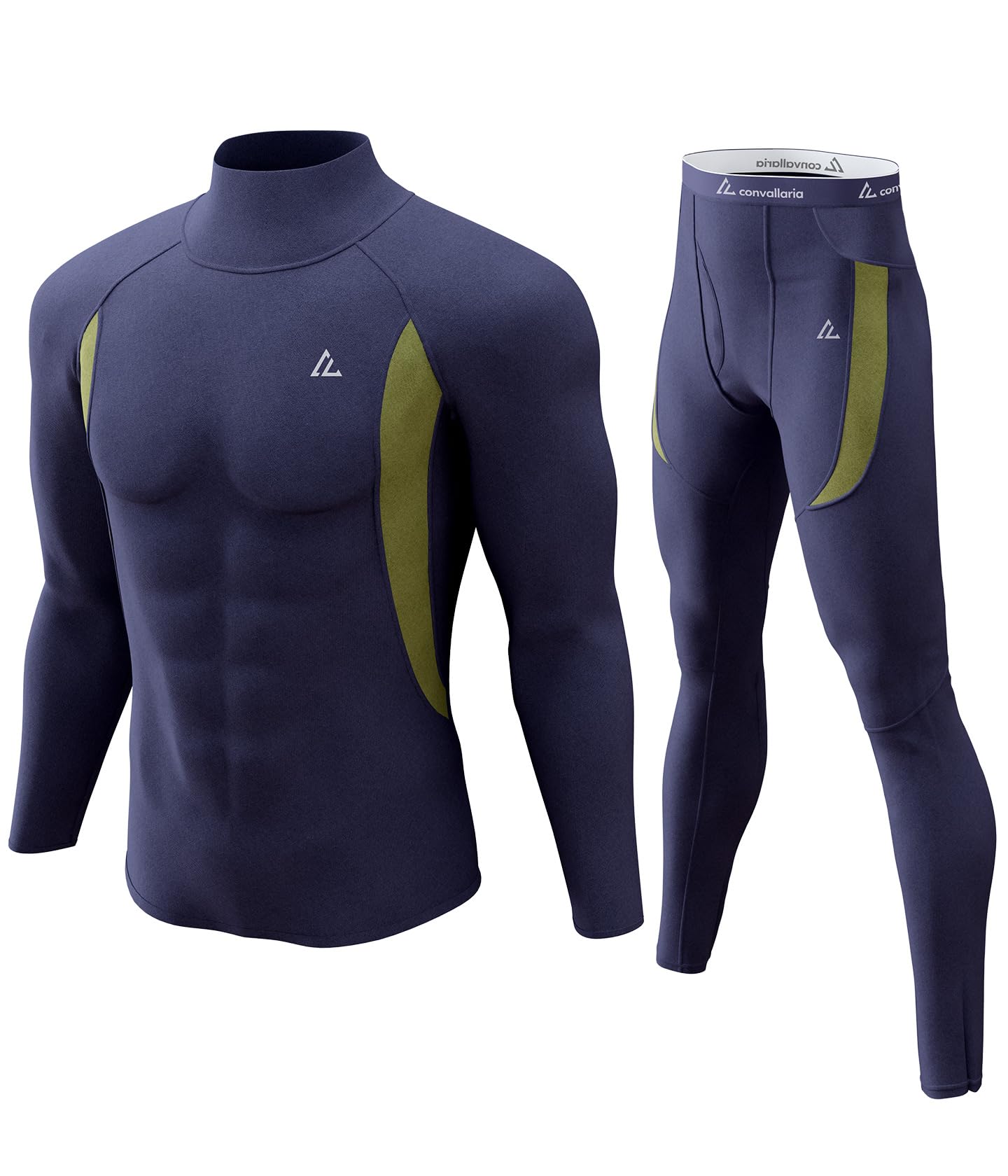 Mens Thermal Underwear Long Johns Set Cold Weather Hunting Base Layer