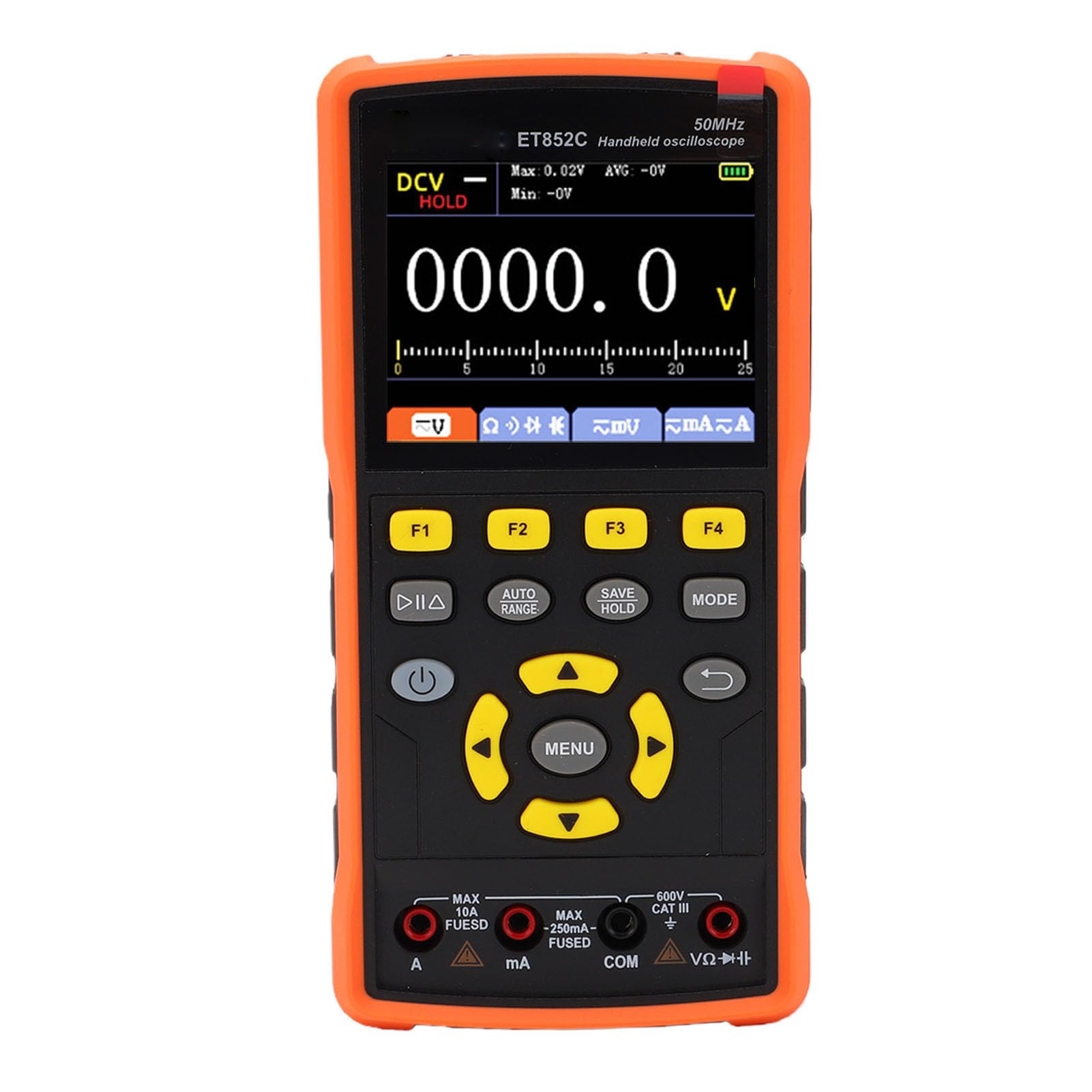 Hyuduo Tragbares Digitales Oszilloskop, 50 MHz, Zweikanal
