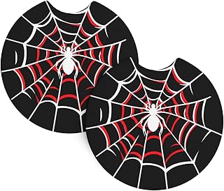 Car Coasters 2 Pack YYHWHJDE Terror at night Pattern Odorless Cup Holder Coasters for All Standard Cup Holders, Perfect for Cars, Trucks, SUVs -2.7 in 