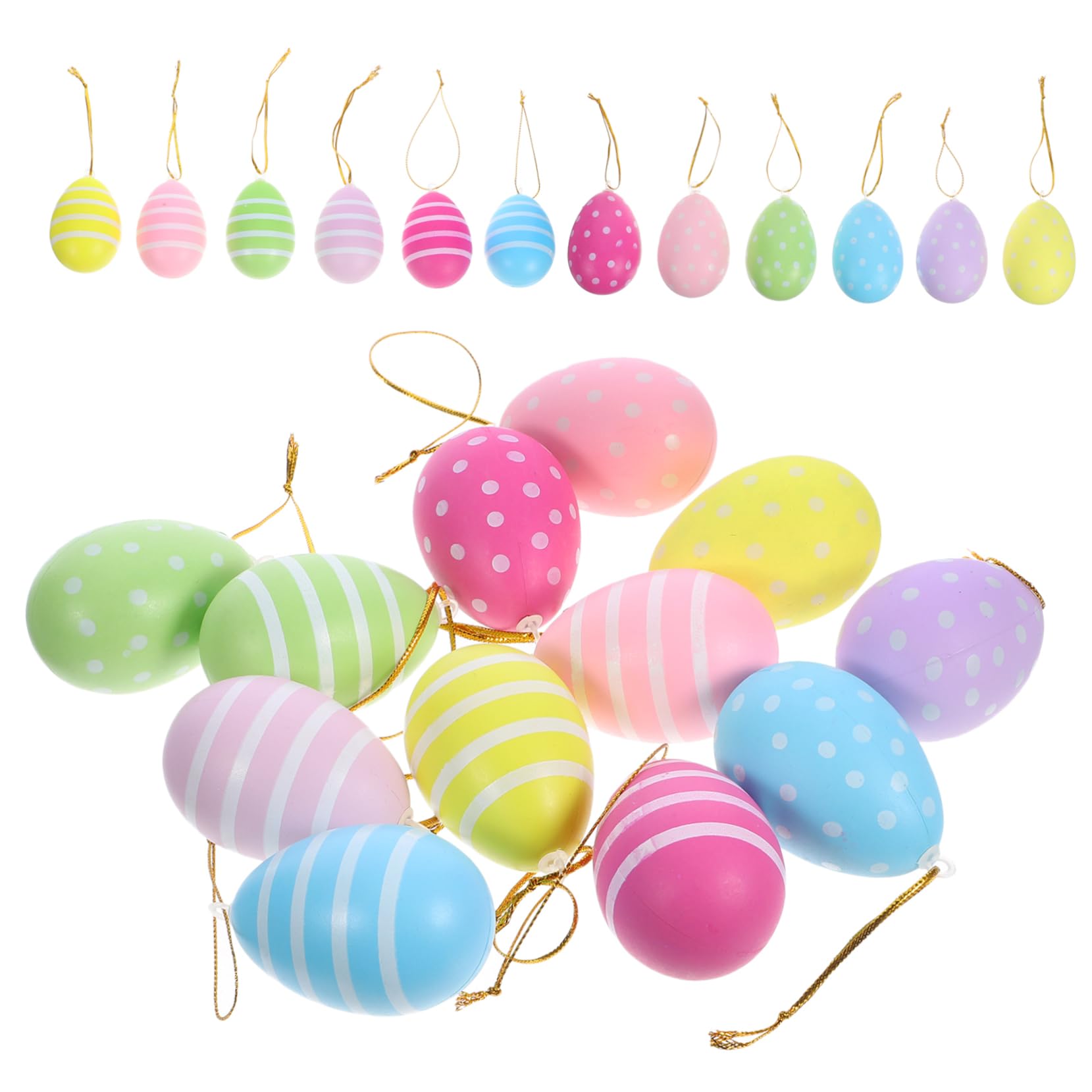 Amosfun 3 Sätze Ostereier Plastikenten Easter Ei-dekorationsset Geldgeschenke Zu Ostern Egg Maging Festival-Szene Hängende Deko-stütze Ostern Einzigartiges Ostervorräte Stück * 3