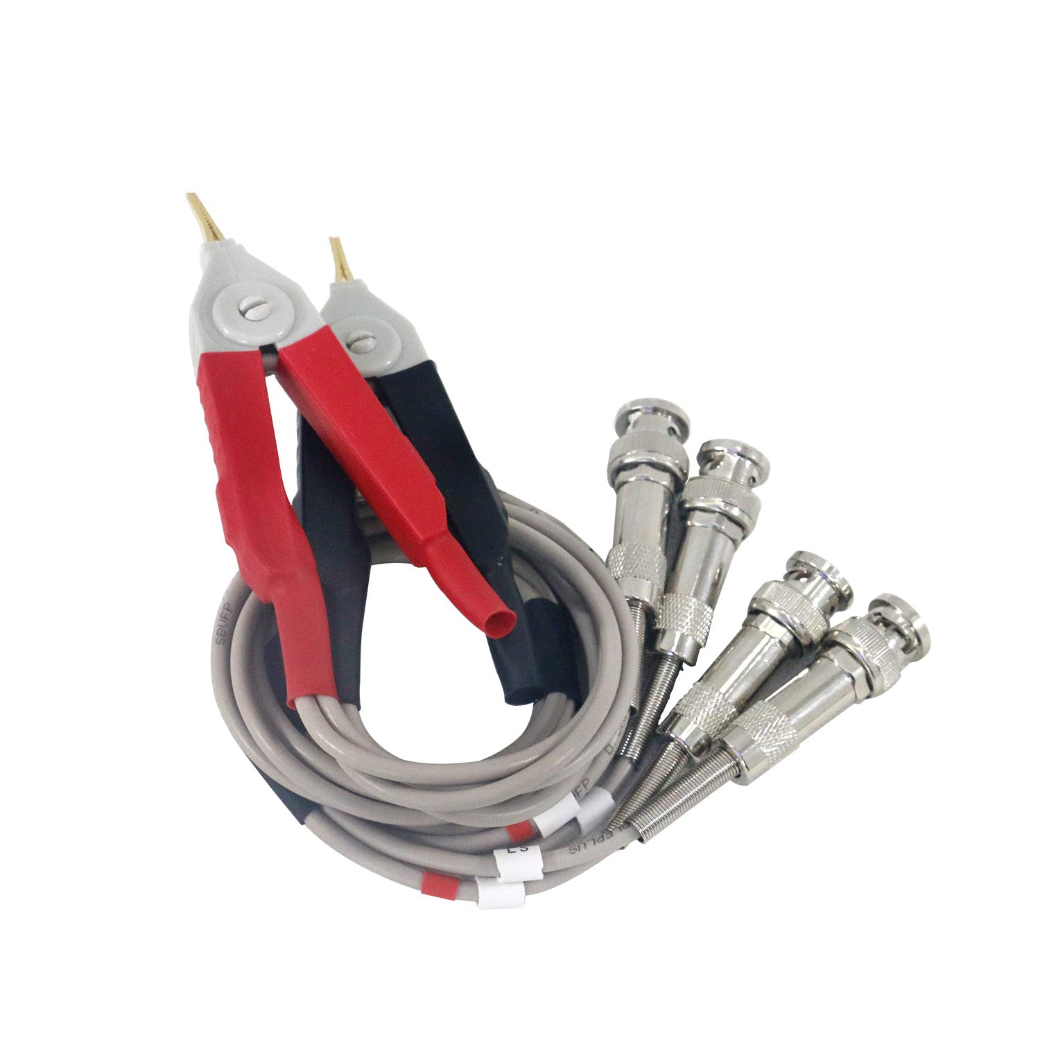 Cavi Prova Kelvin Per Tester LCR - Set Con 4 Connettori BNC Per Misurazioni Di Precisione - Foto 10