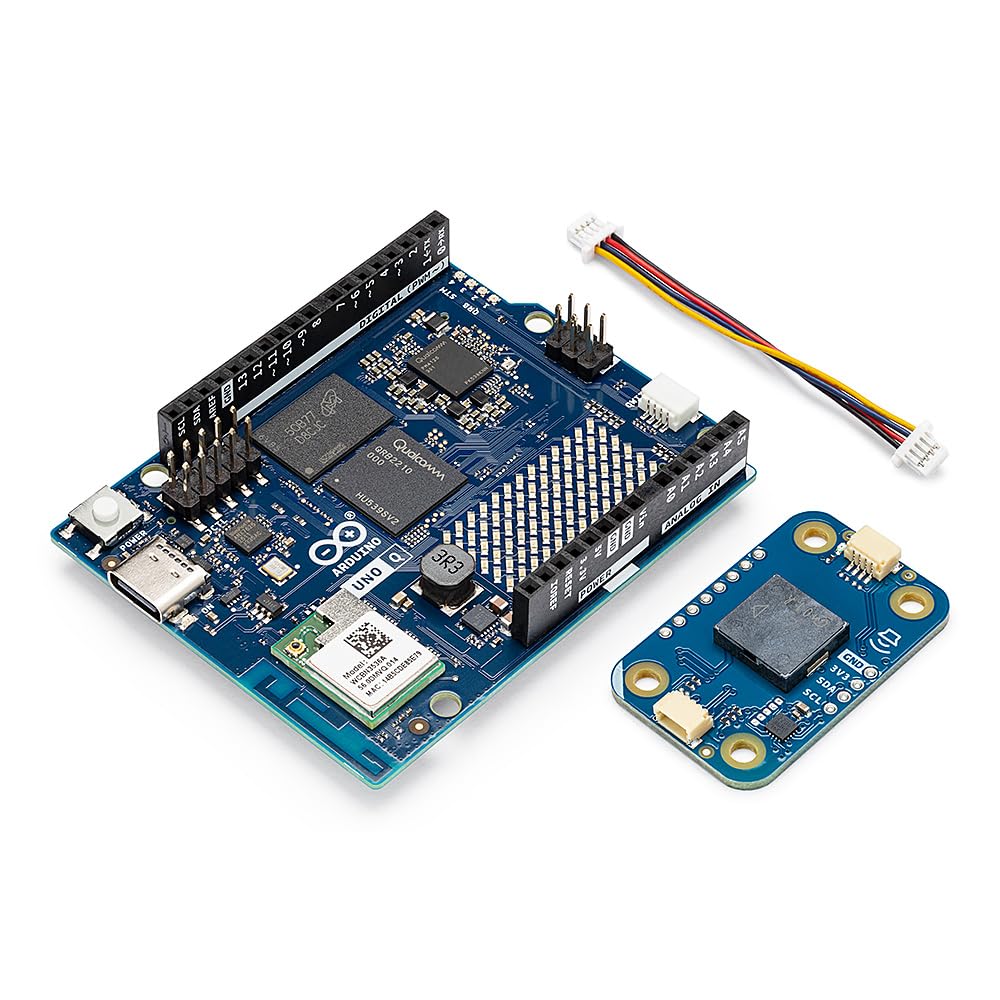 Arduino® UNO™ Q 4GB Modulino® Buzzer Bundle: Generazione di Suoni e Avvisi Acustici