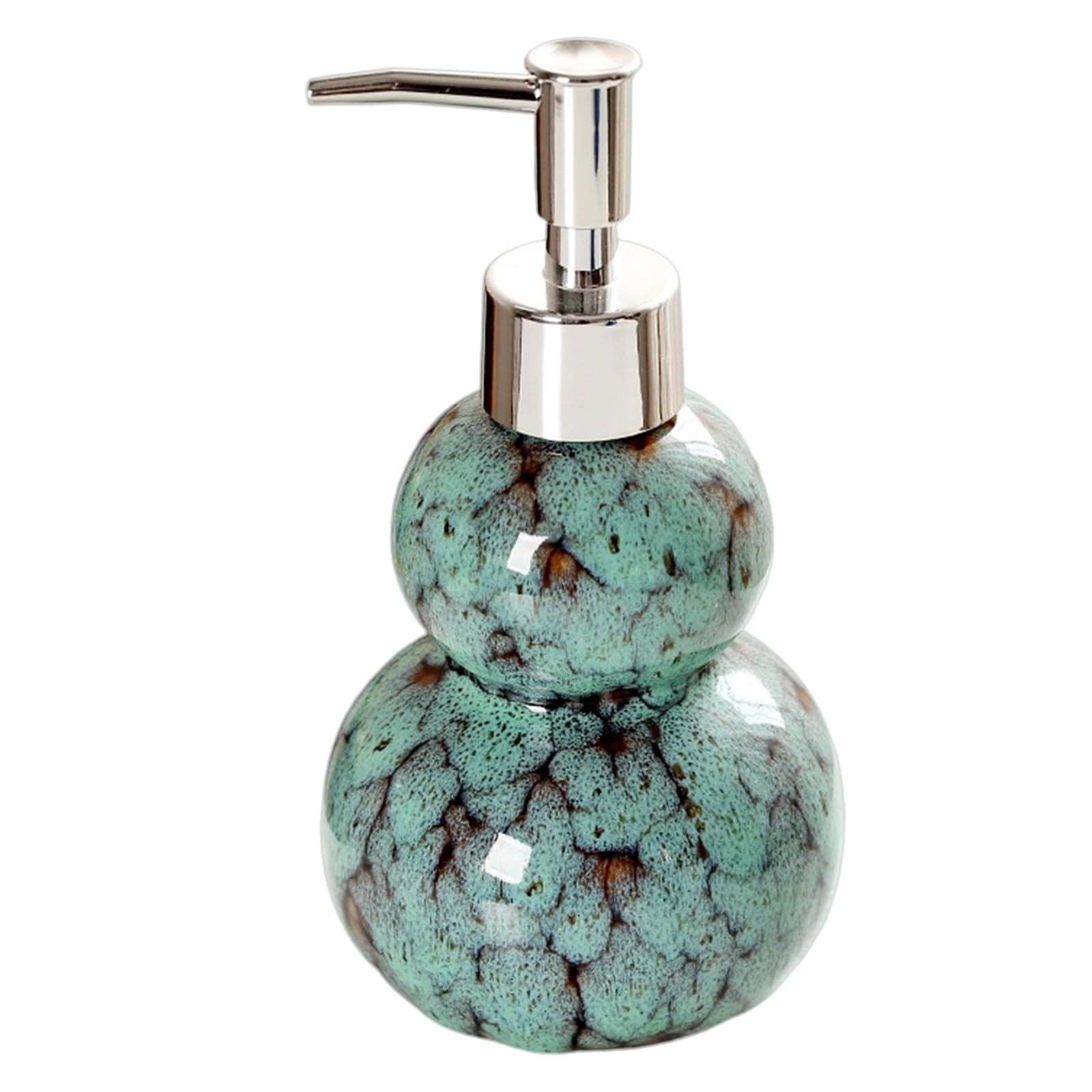 JSGHGDF Ceramic Soap Dispenser Bathroom Ceramic Lotion Dispenser Hand Wash Shampoo Bath Gel Bottled Separately Accessories Soap