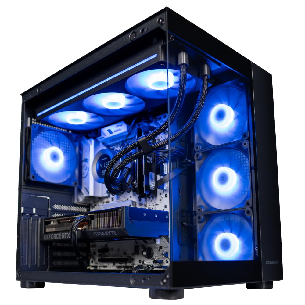 PJ DIGITAL STORE EGEMONE V3 - Pc gaming Ryzen 7 9800X3D, RTX 5070 12GB, Ram 32Gb Ddr5 6000Mhz, SSD NVMe 1000Gb, Dissipatore a Liquido 360mm, W11 Pro