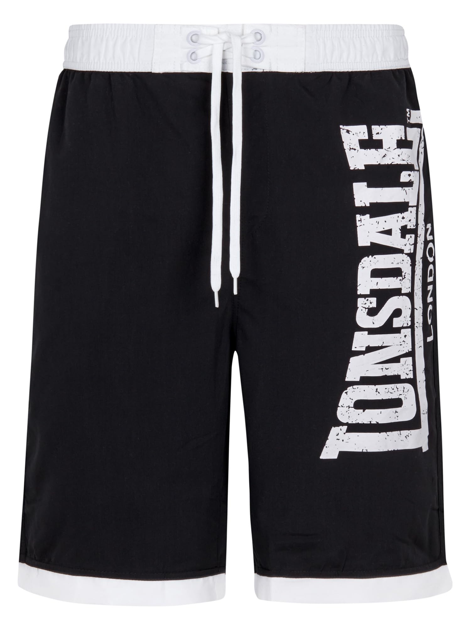 Lonsdale London Clennel Hombre Bañador Azul Regular