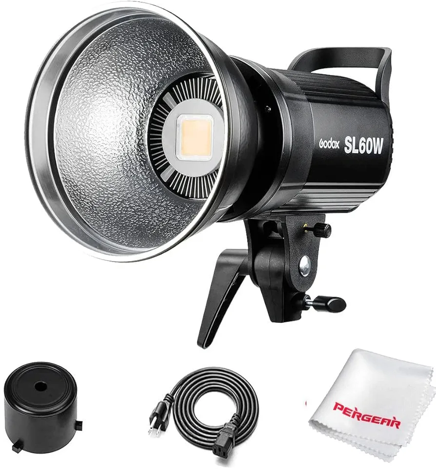 新品 LEDスタジオライト SL-60W 5600±300K Amazon | 【Godox正規代理店＆技適マーク】GODOX SL60W LED