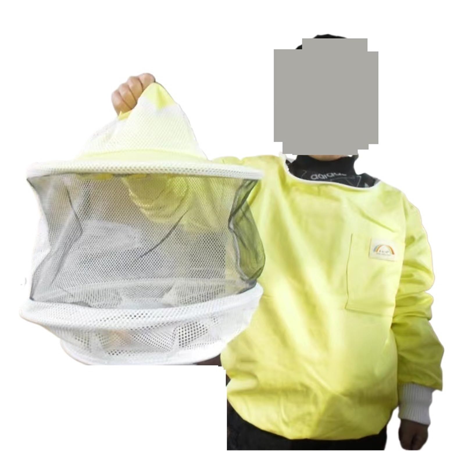 Imkeranzug, Kinder Anti-Biene Anzug Bienenzucht Werkzeu Kind Bienenzucht Kleidung Atmungsaktive Anzug for Kinder Bienenzucht Praxis