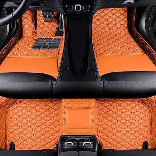 Tapis de sol Acura ZDX 2009-2013 orange idéal pour les voyages en famille
