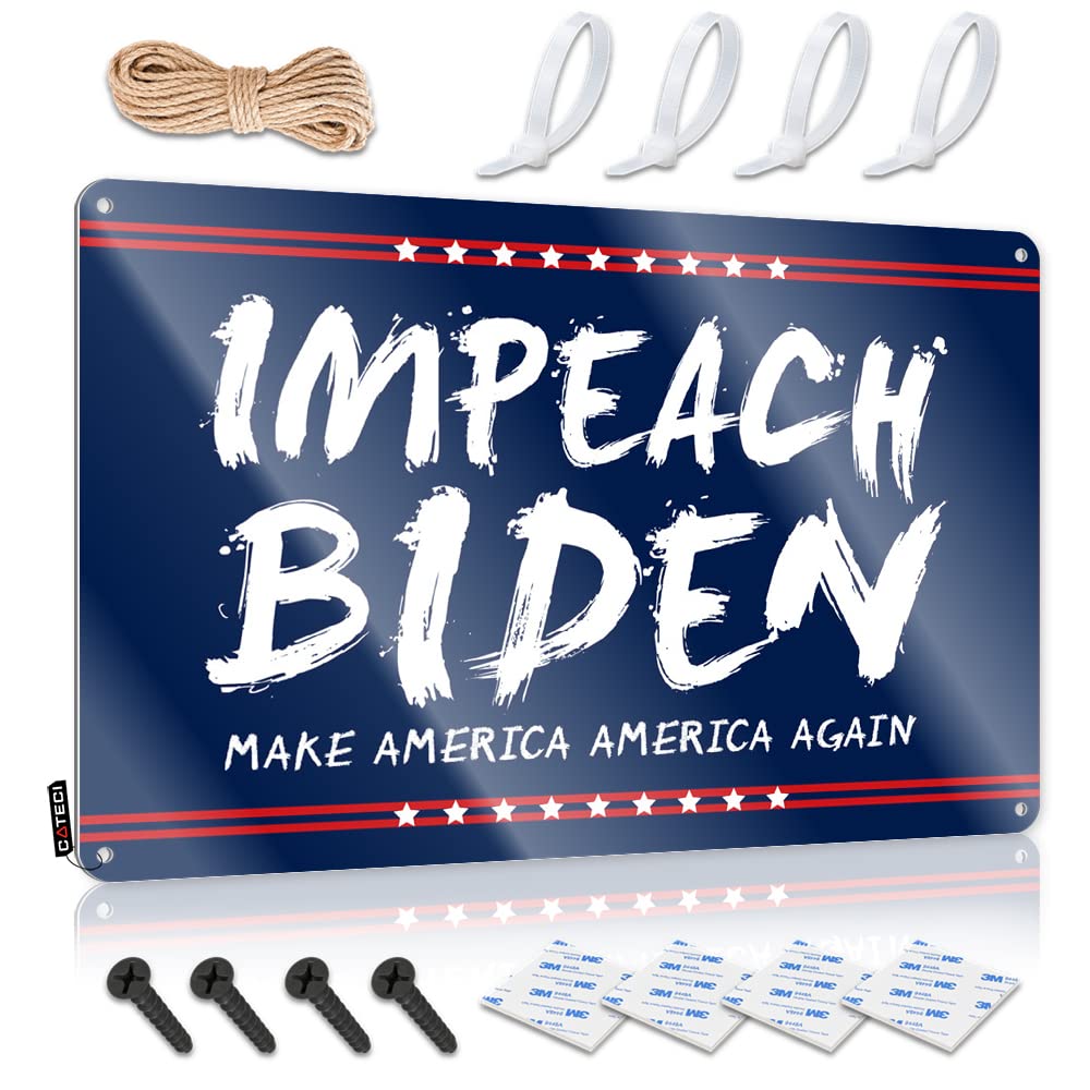 Vpguqarfr Colour Wall Art Country Door Trespassing Impeach Biden-Make America America Again - Vintage Wall Decor For Camper(30X40cm)
