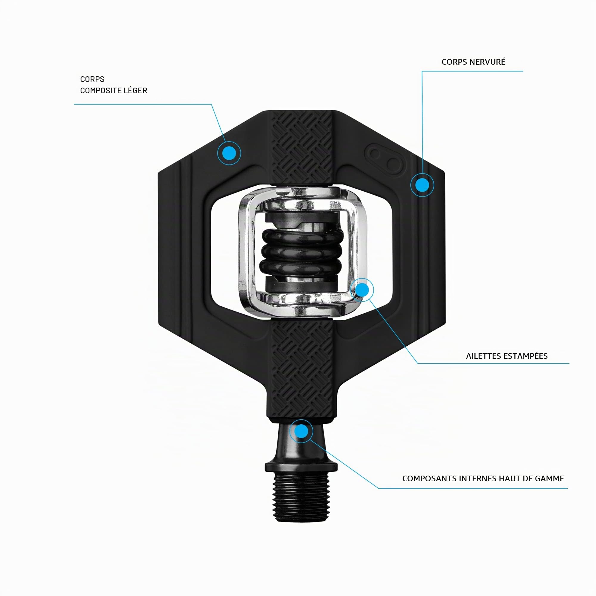 Crank Brothers Crankbrothers Laufradsatz Candy1 Pédale VTT Unisexe Erwachsene