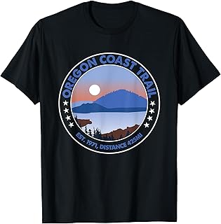 Oregon Coast Trial - American Long-Distance Trail T-shirt T-Shirt