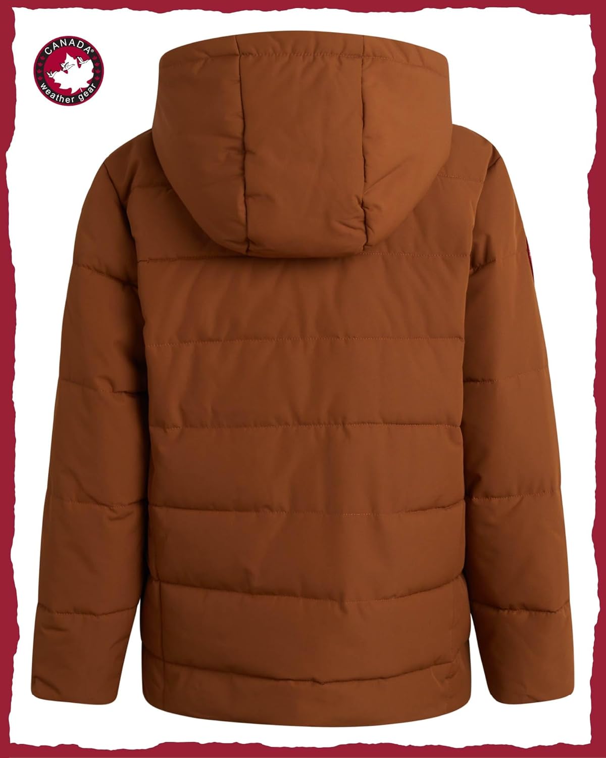 CANADA WEATHER GEAR Boys’ Puffer Jacket – Quilted Fleece Lined Winter Coat – Bubble Jacket For Boys (Size: 8-20)
