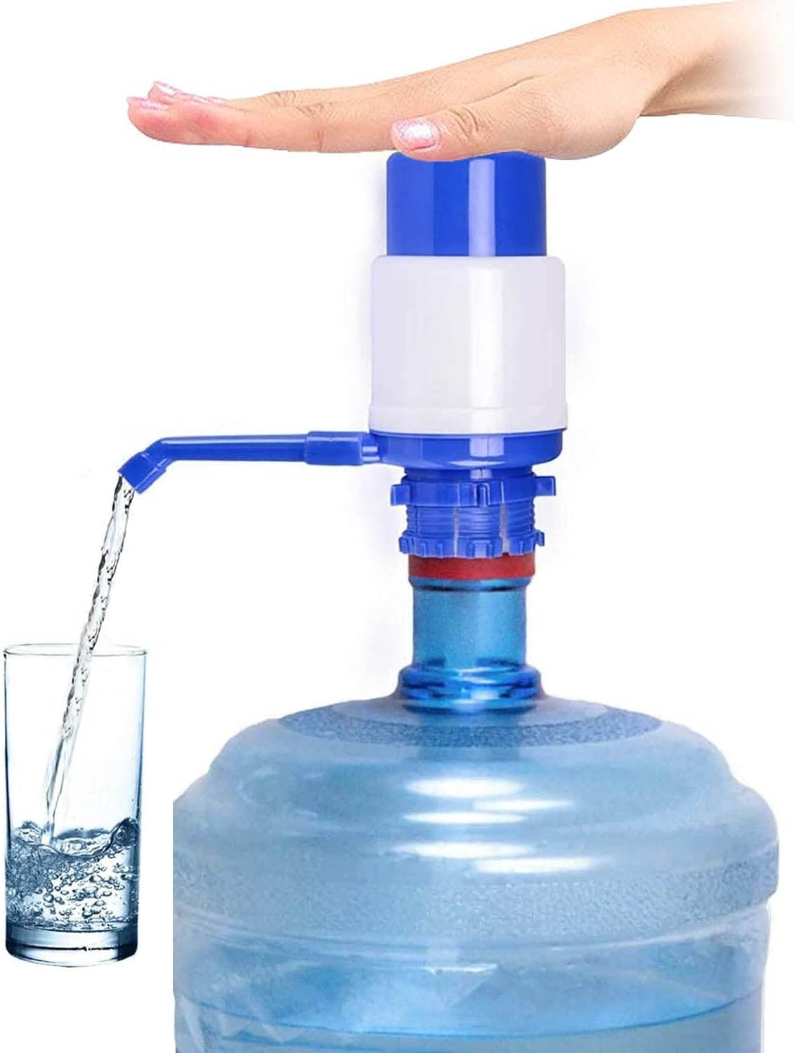 5 Gallon Water Cooler Dispenser, Hand Press Drinking Water Dispenser