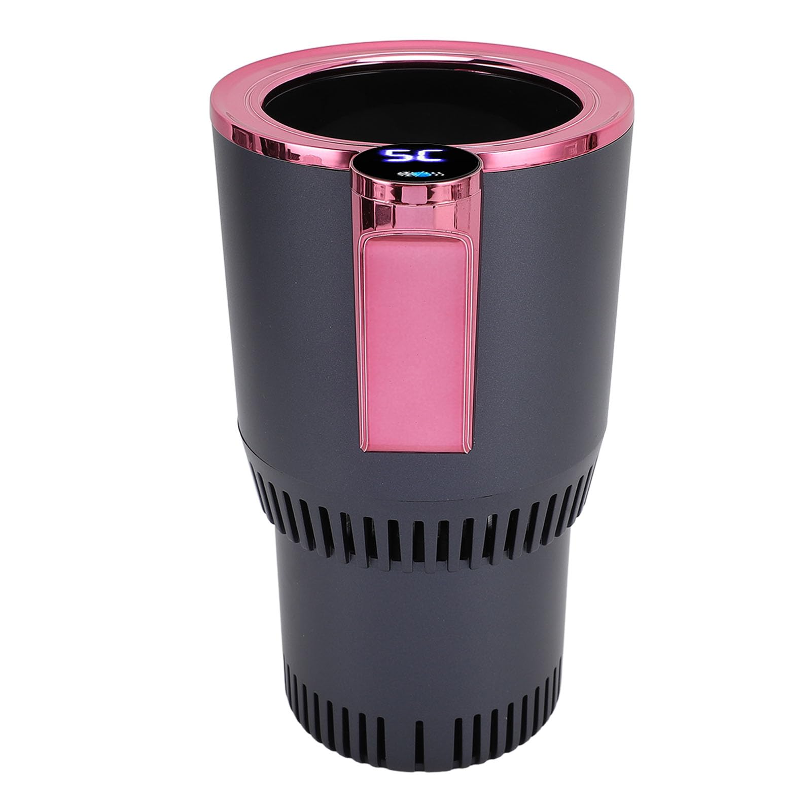 2 in 1 Car Cup Warmer Cooler, Car Drink Cooler Warmer Lightweight 12V Safe for Beverage (Violet)