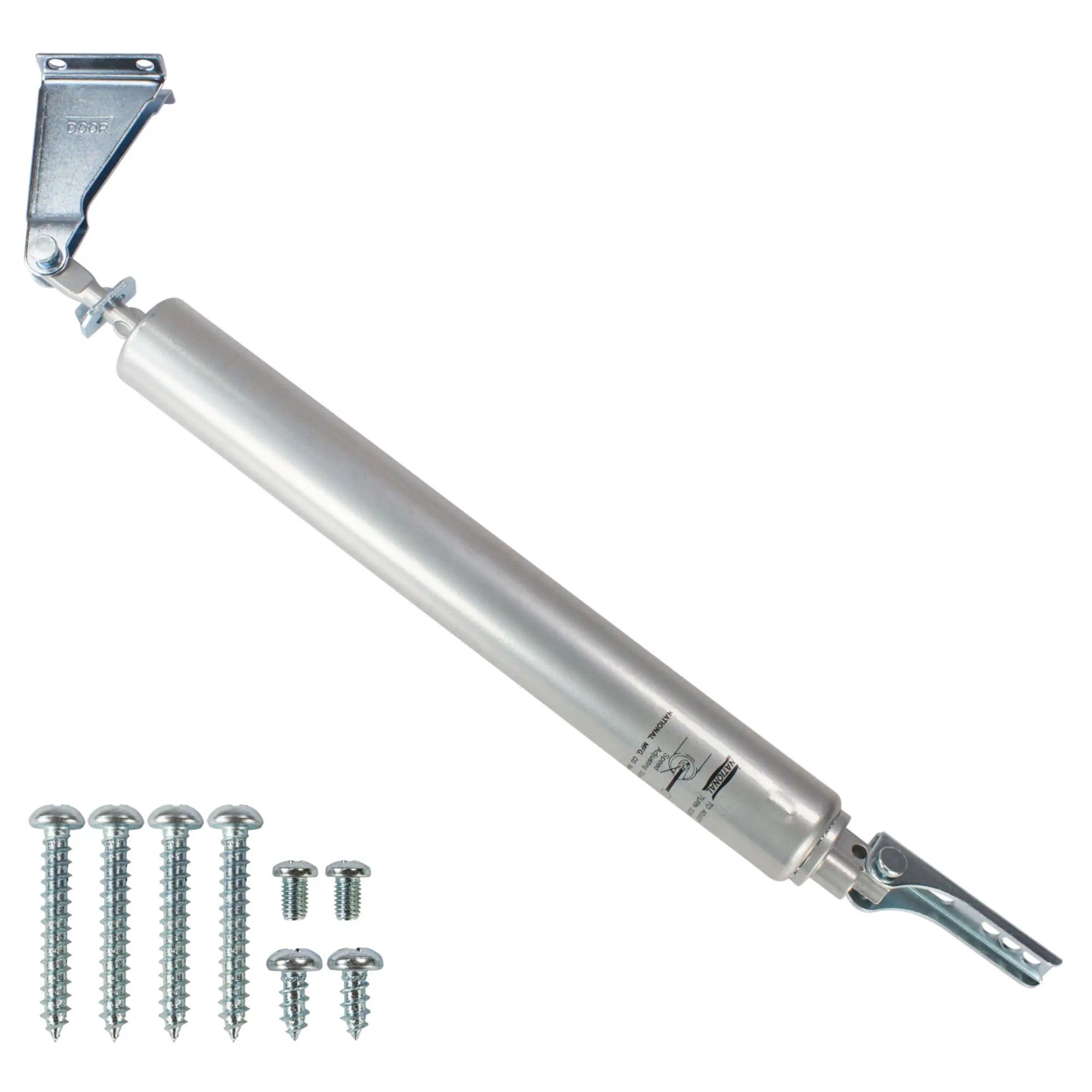 National Hardware V1337 aluminiowy samozamykacz Posi-Glide®