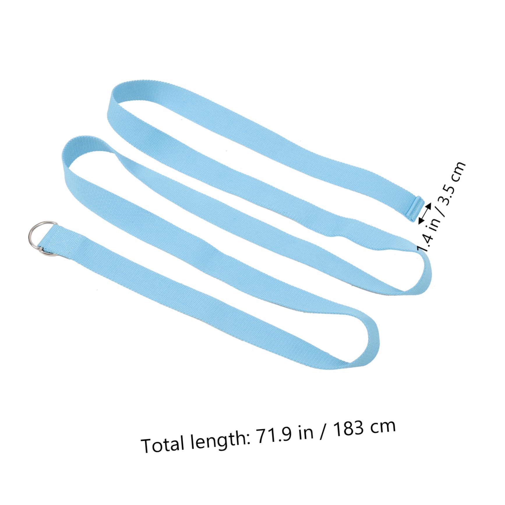 UPKOCH Comfortable Yoga Stretching Band Reusable Exercise Band Mat Holder for Yoga Training