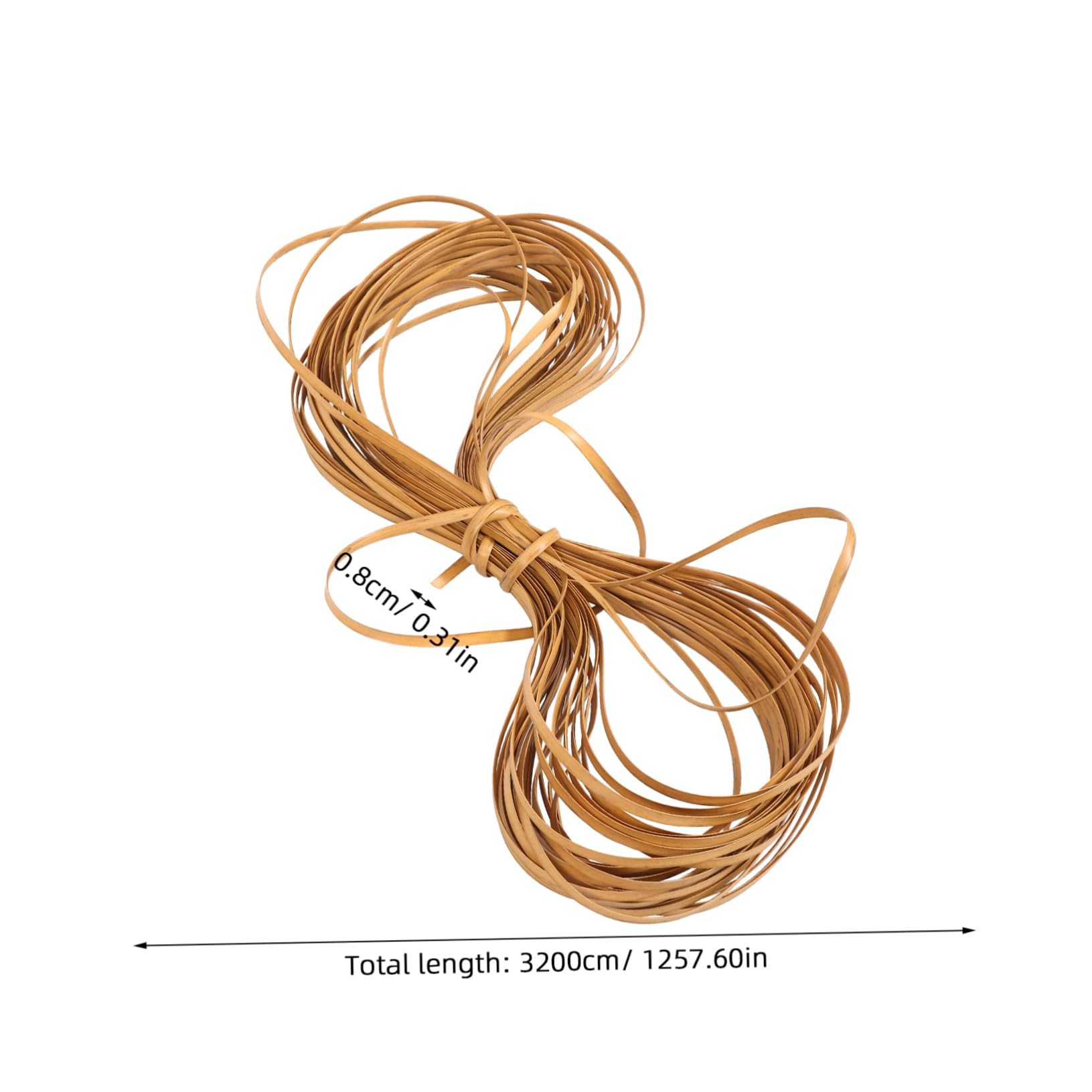 OUNONA Furniture Repair Set Plastic Rattan Material for Craft Projects DIY Decor