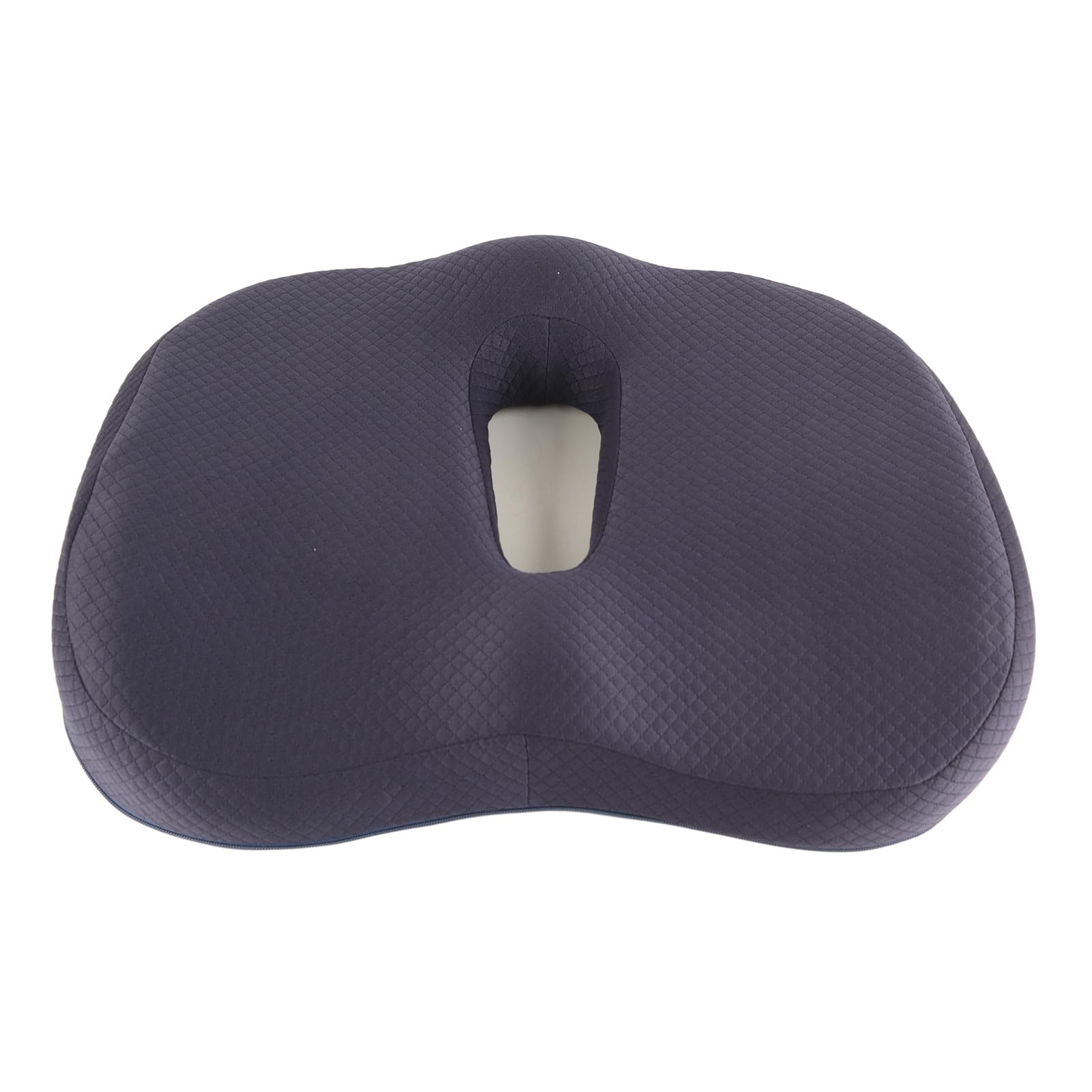 Cuscino per seduta in memory foam per una circolazione ottimale, traspirante e confortevole, forma ovale spessa, cuscino ergonomico per rilassamento di fianchi e gambe