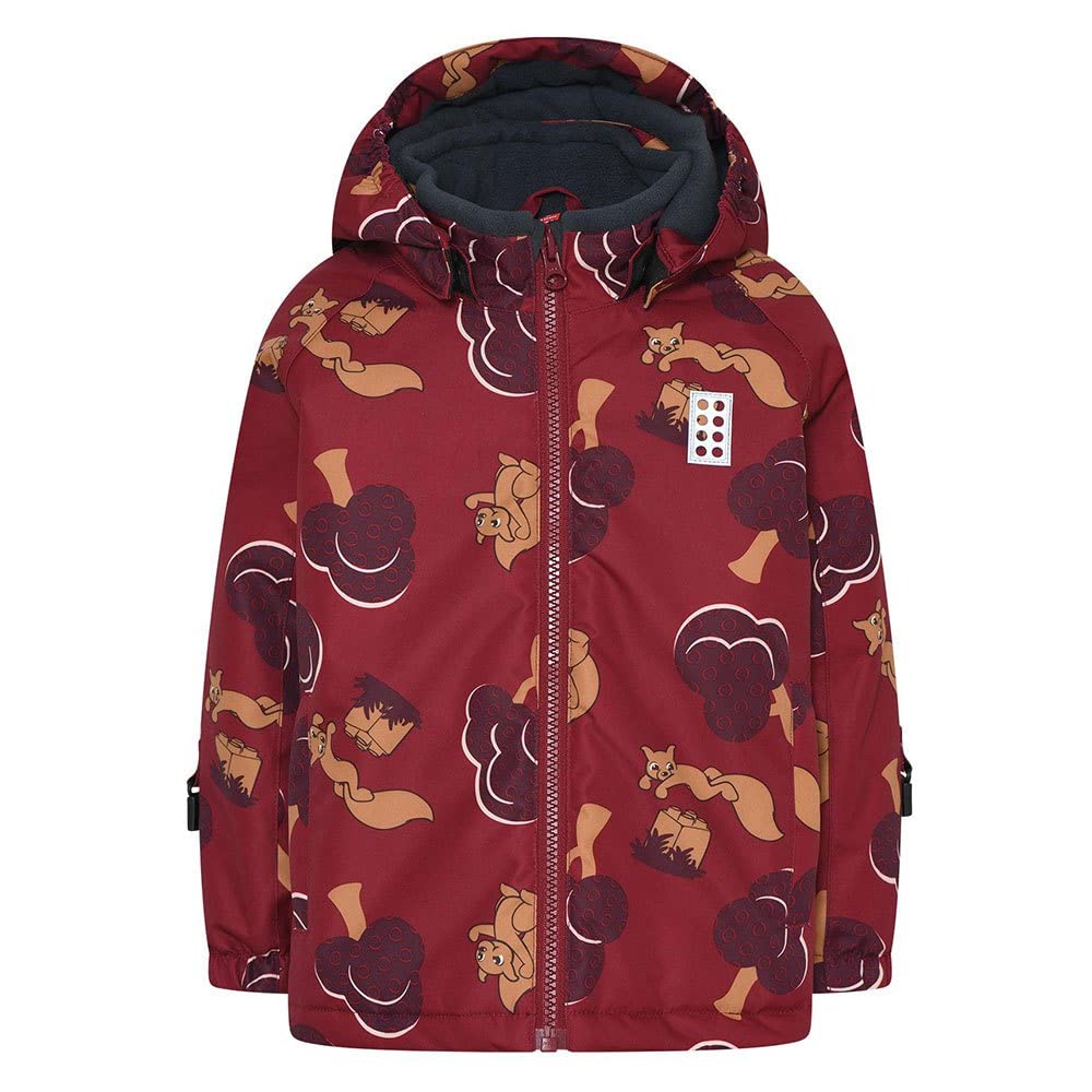 LEGO Unisex Kinder Lego Wear Mädchen Winterjacke Schneejacke 12.000 Wassersäule Atmungsaktiv Lwjirisan 700 Regenjacke