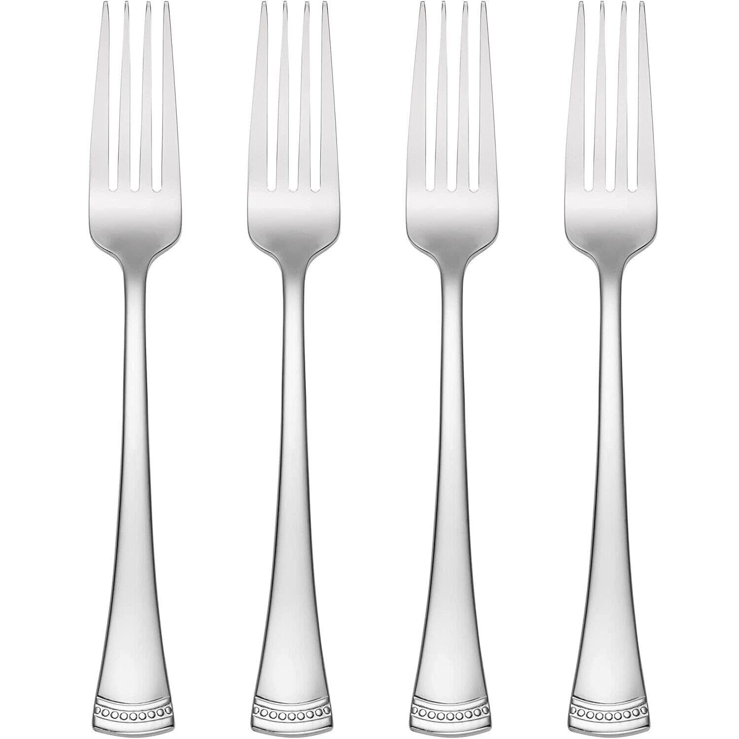 For Lenox Portola 18/10 Stainless Steel Dinner Fork (Set of Four)