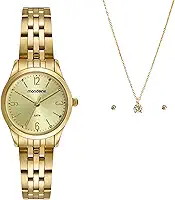Kit Relógio Mondaine Analógico 32720lpmkde1k1 Dourado