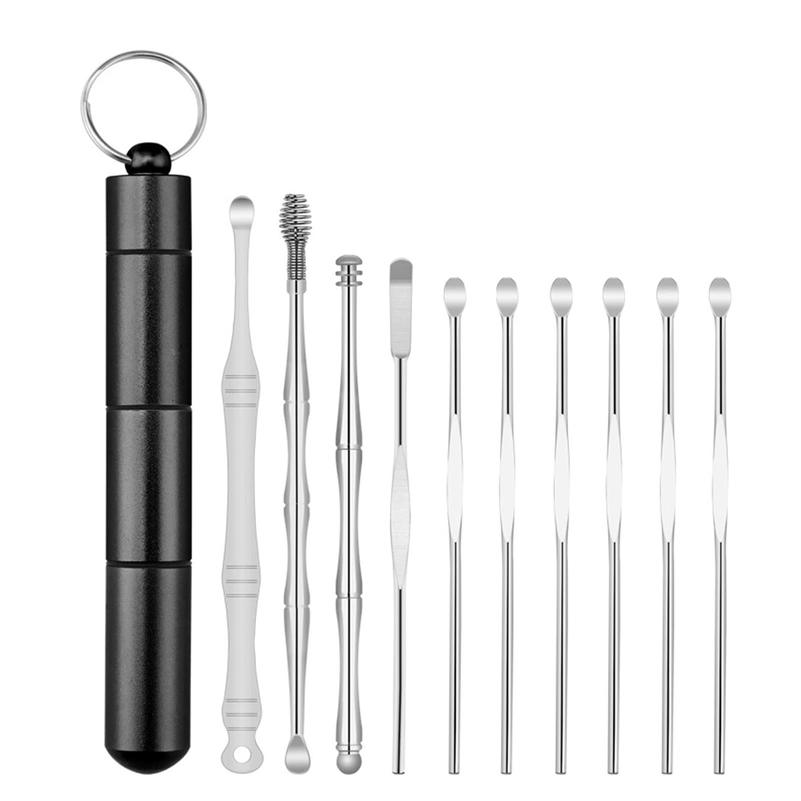 Generic Earwax Removal Kit 10PCS Ear Pick Set Earwax Remover Ear Spoon Earpick Ear Picker Ear Care Tools
