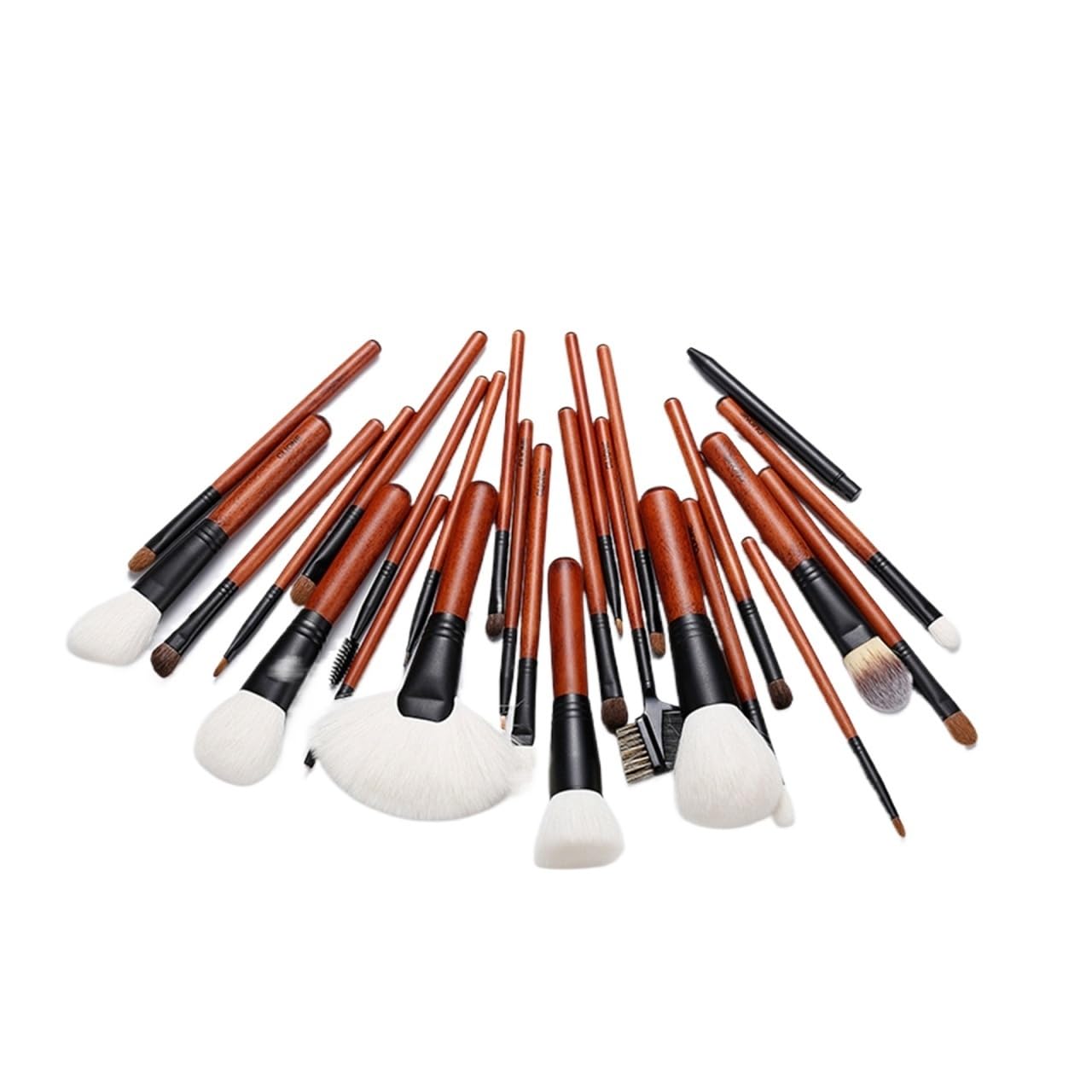 Make-up Pinsel Set 26-tlg. Make-up-Pinsel, komplettes Paket aus weichem Haar, Puder, Lidschatten Professional