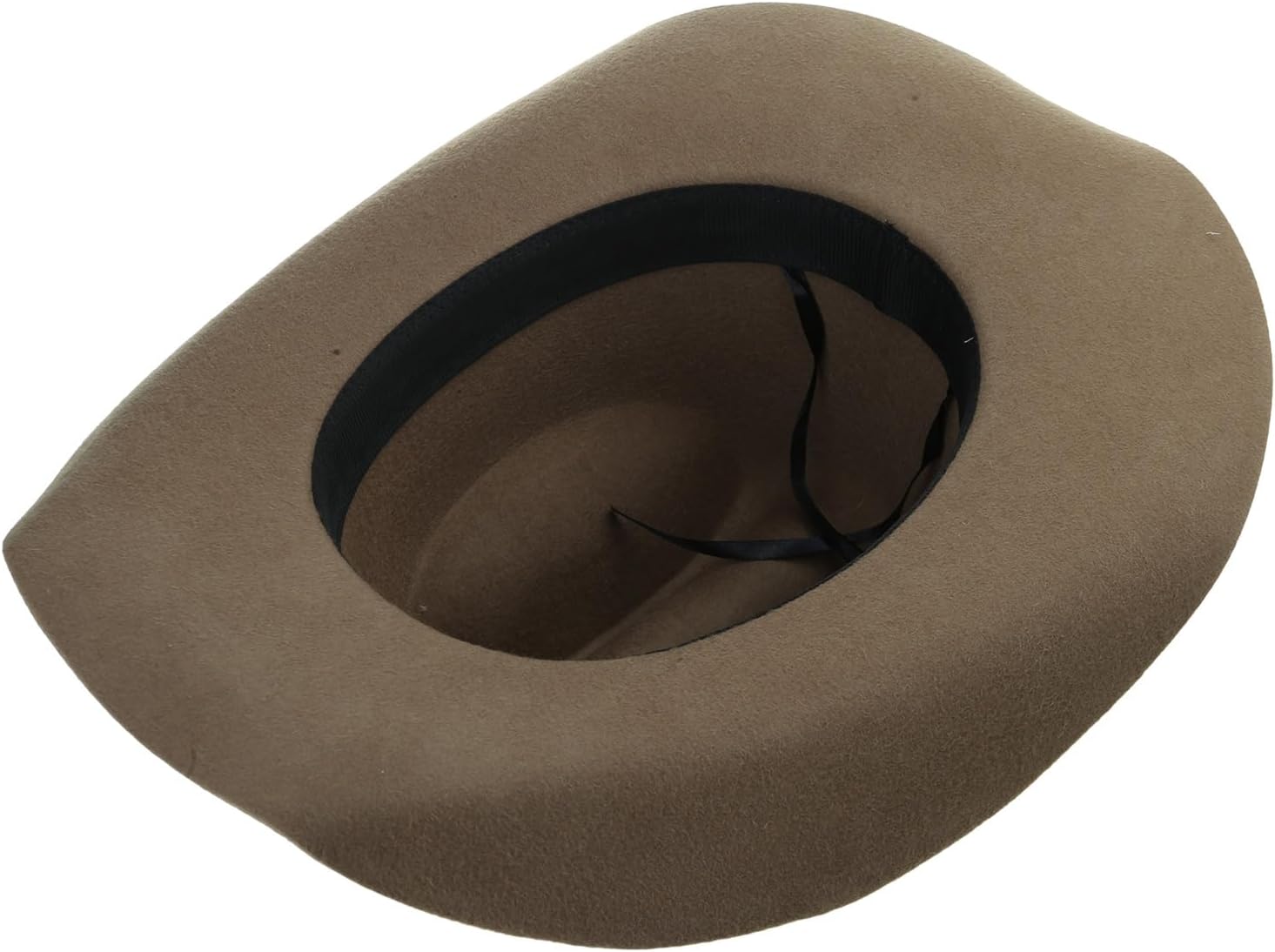 Stylish Wool Western Wide Brimmed Hat for Women Men Photo Props Western Wool for Men Women Unisex Wear Pork Pie Hat for