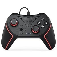 RivalPlay Controller PC con 2 Pulsanti di Mappatura, Cablato Gamepad Joystick Compatibile