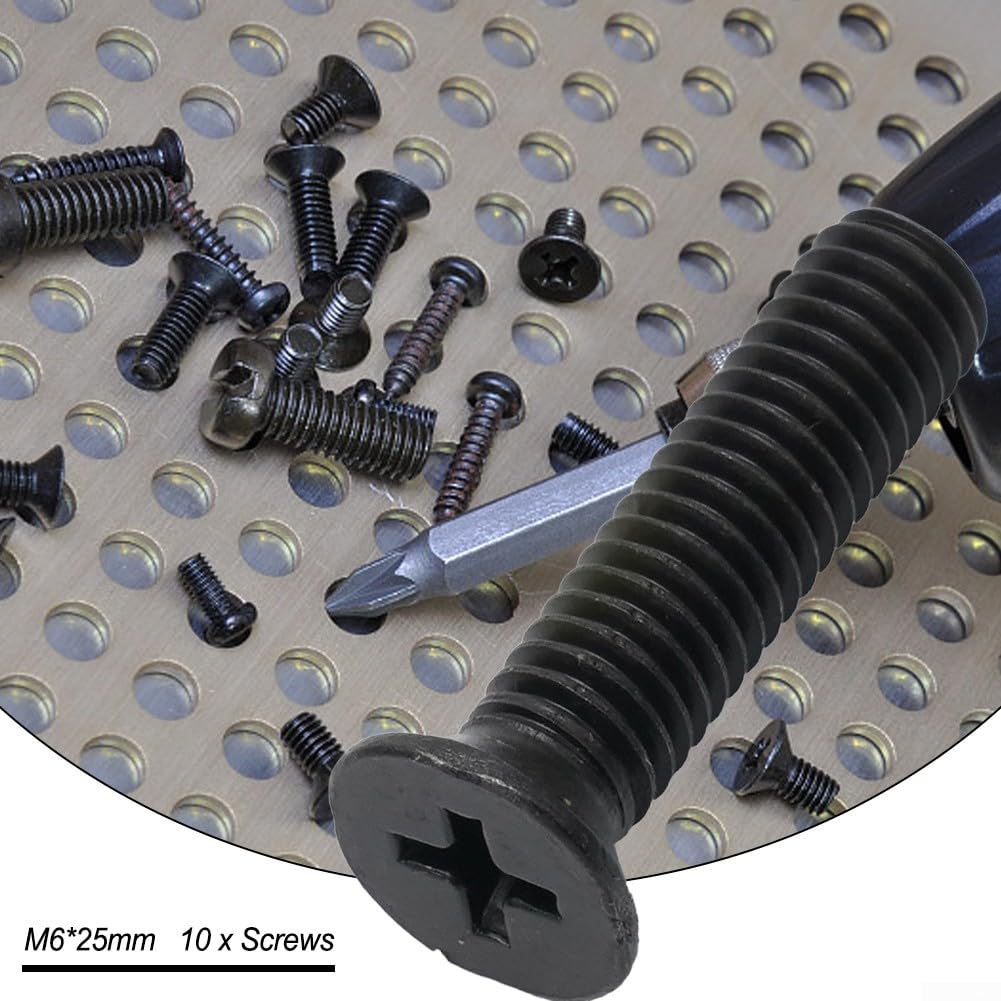 10 Vis De Fixation M5/M6 25mm Filetage à Gauche (gauche) Pour Mandrin UNF - Lot Neuf