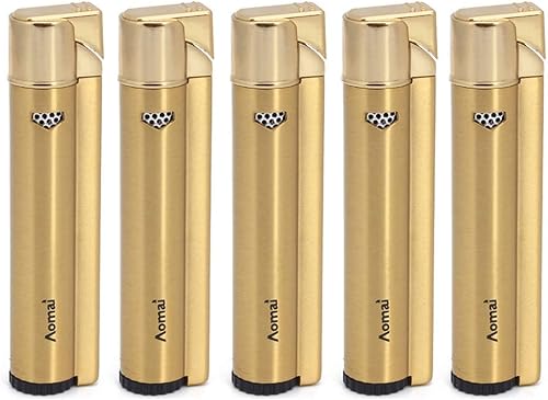 Encendedores de cigarros Jet Flame Encendedor de butano Antorcha de cigarros Encendedor Líquido Encendedor Recargable Sin Gas Rojo