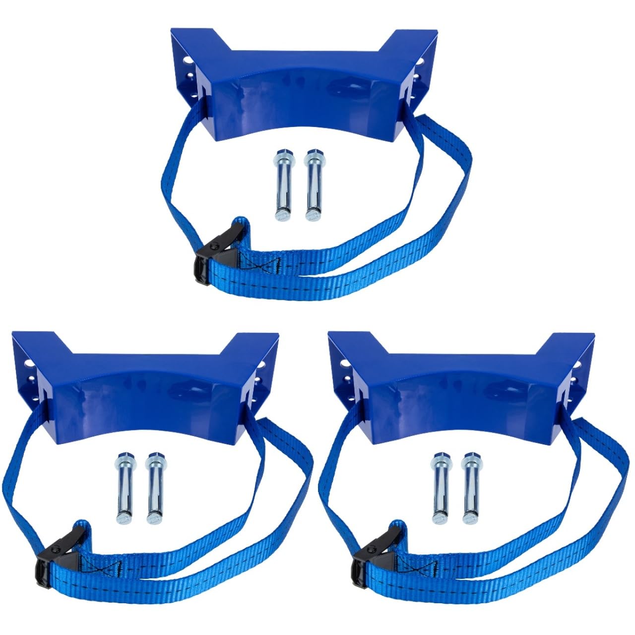 OUNONA Staffa Montata a Parete Per Serbatoio Di Propano E Azoto Supporto Pesante Per Bombola Gas Con Viti Accessorio Sicuro E Facile Da Installare Per Sport Acquatici 9.06X9.06X7.68 Pollici