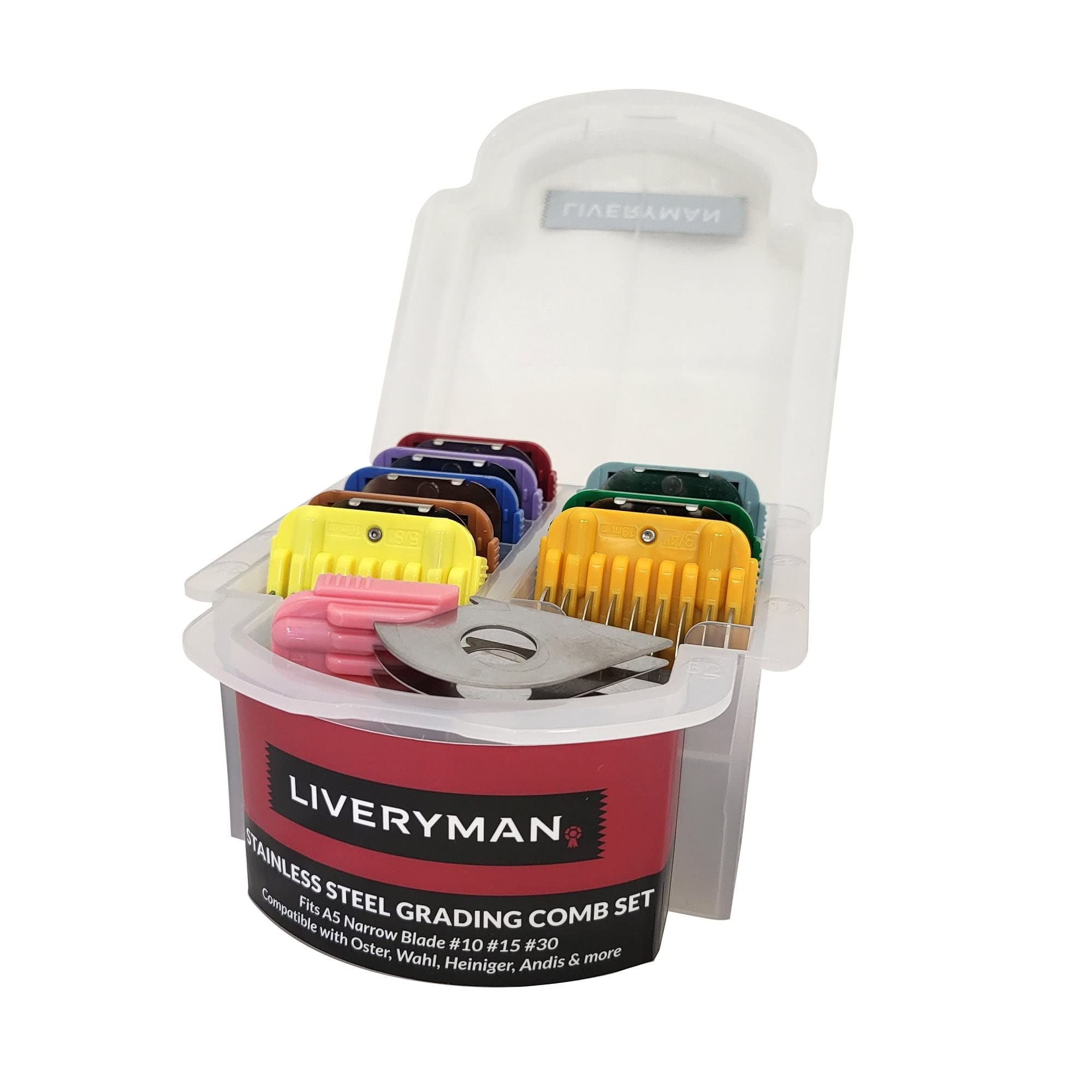 Liveryman Juego de peines de acero A5