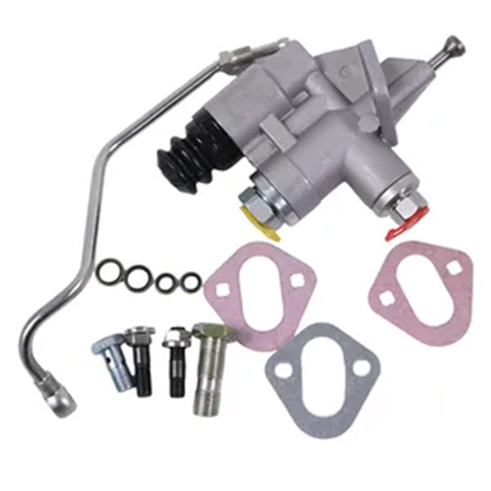 BLUESUNSOLAR 12V Fuel Lift Pump Kit With Line 4988747 3936316 3918880 Replacement for Cummins Engine 6BT Dodge Ram Pickup Truck 2500 3500 5.9L 1994-1998