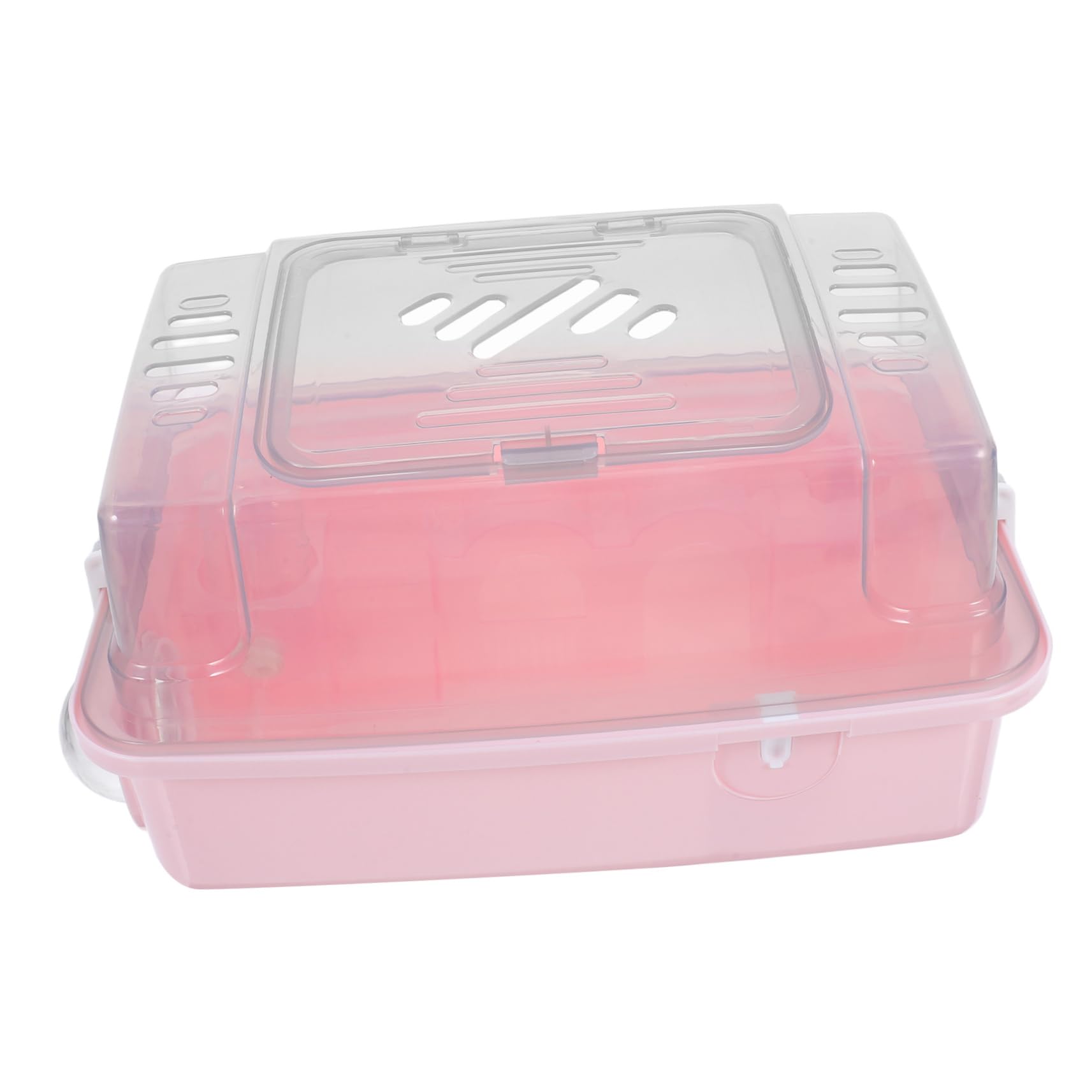 GRIRIW Compact Safe Hamster Carrier Water Bottle Feeding Platform for Small Animals