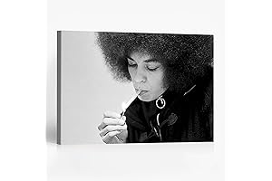 Angela Davis Portrait Photo: A Bold Statement in Black and White