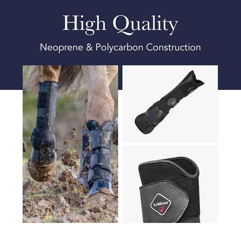 LeMieux Turnout - Botas de Caballo - Equipo de protección y Equipo de Entrenamiento - Botas equinas, envolturas y Accesorios (