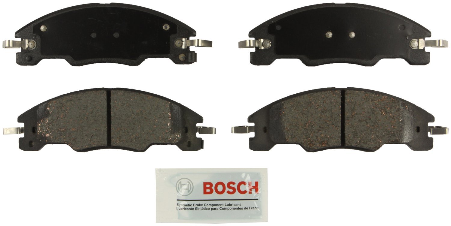 Bosch BE1324H Blue Disc Brake Pad Set with Hardware - FRONT — view 242